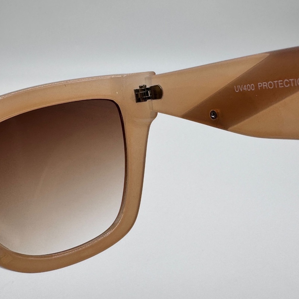 Beige Fashion Shades Sunglasses UV400 Protection New Without Box - Picture 12 of 16